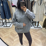 Pull en maille [ gris ]