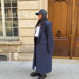 Manteau blazer [ marine ]