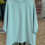 T-shirt oversize [bleu ciel]
