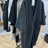 Manteau à manches 3/4 [ noir ]