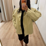 Veste doublée à épaulettes