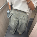 Pantalon coupe large [ bleue ] - Belmiraz