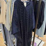 Abaya bleue foncée