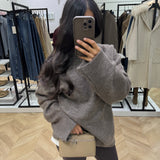 Pull en maille [ marron ]