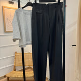 Pantalon pince [ gris ]