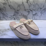 Mules loro [ beige ]