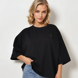 Black oversized t-shirt